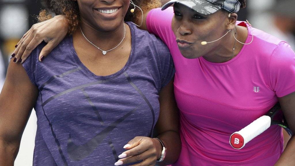 Für Serena und Venus Williams ist das WTA-Turnier in Auckland bereits zu Ende