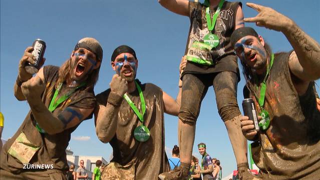 Spartacus Run: 500 messen sich auf Kampfbahn