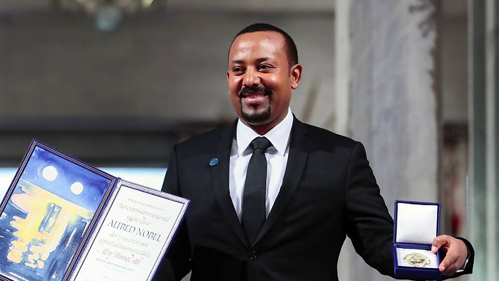 Ein Friedensnobelpreis für ganz Afrika - so sieht es der Preisträger Abiy Ahmed aus Äthiopien.