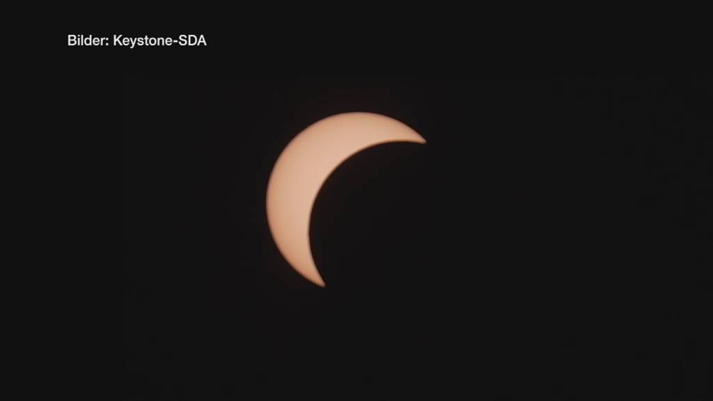 Ein Spektakel in Bildern: So schön war die Sonnenfinsternis auf dem Hohen Kasten