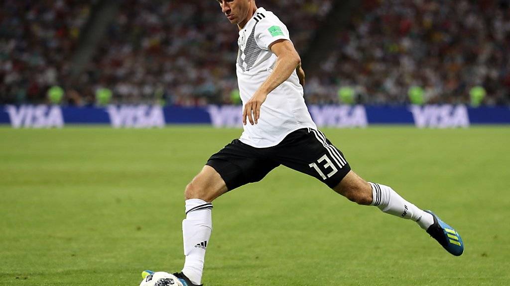 Thomas Müller rackerte gegen Mexiko (0:1) und Schweden (2:1) zwar, vermochte aber noch nicht viel zu Deutschlands Offensivspiel beizutragen.