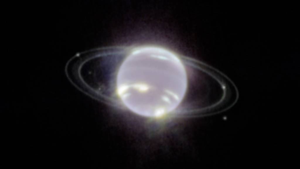 Aufnahmen von «James Webb» zeigen Ringe des Neptun