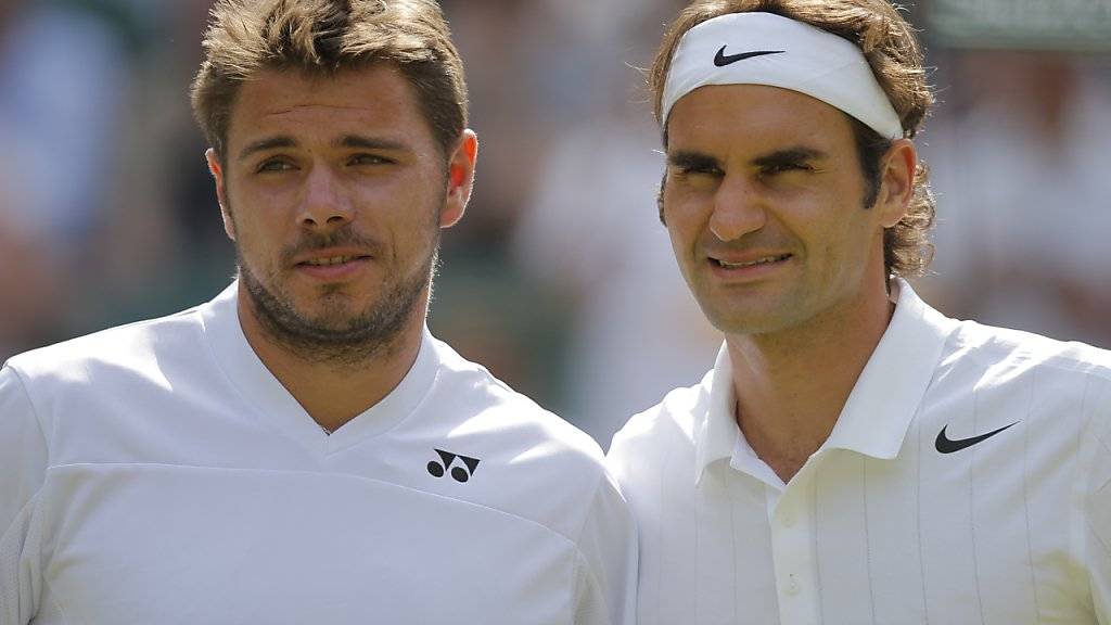 Stehen sich am Australian Open zum 22. Mal gegenüber: Stan Wawrinka (links) und Roger Federer