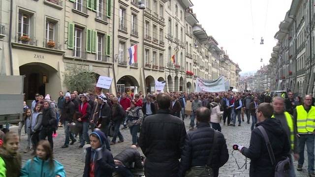 Bauern demonstrieren für faire Preise