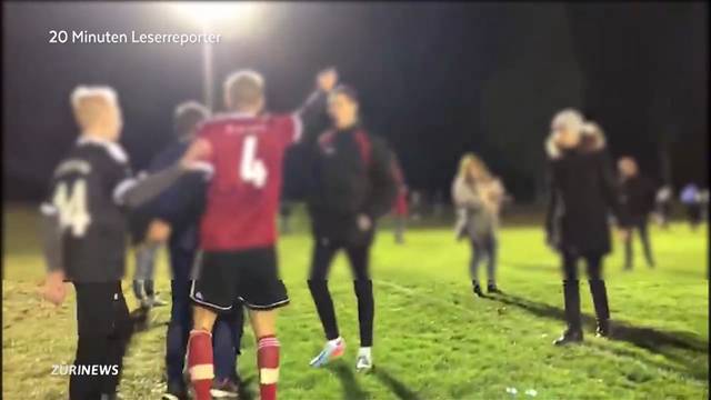 4 Verletzte nach Schlägerei an Junioren-Fussballmatch