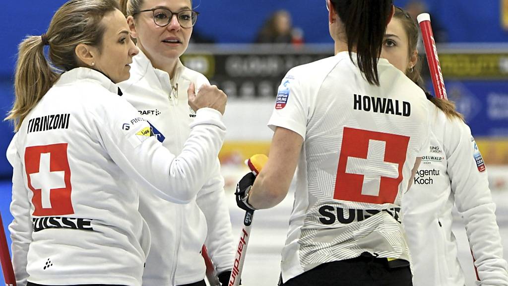 Silvana Tirinzoni, Alina Pätz, Carole Howald und Selina Witschonke gewinnen in Lohja in Finnland EM-Gold