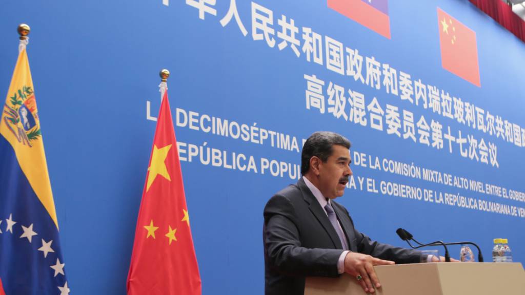 HANDOUT - Das Gericht der EU wies eine Klage Venezuelas gegen EU-Sanktionen ab. Foto: Francisco Batista/Prensa Miraflores/dpa - ACHTUNG: Nur zur redaktionellen Verwendung und nur mit vollständiger Nennung des vorstehenden Credits