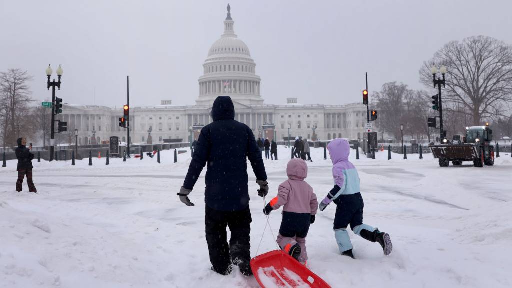 Eiskalter Wintersturm legt weite Teile der USA lahm