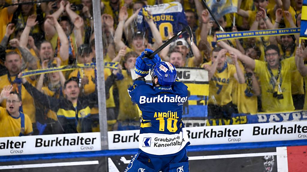 Abschied von und Dank an die Fans: Andres Ambühl wird ausgiebig gefeiert