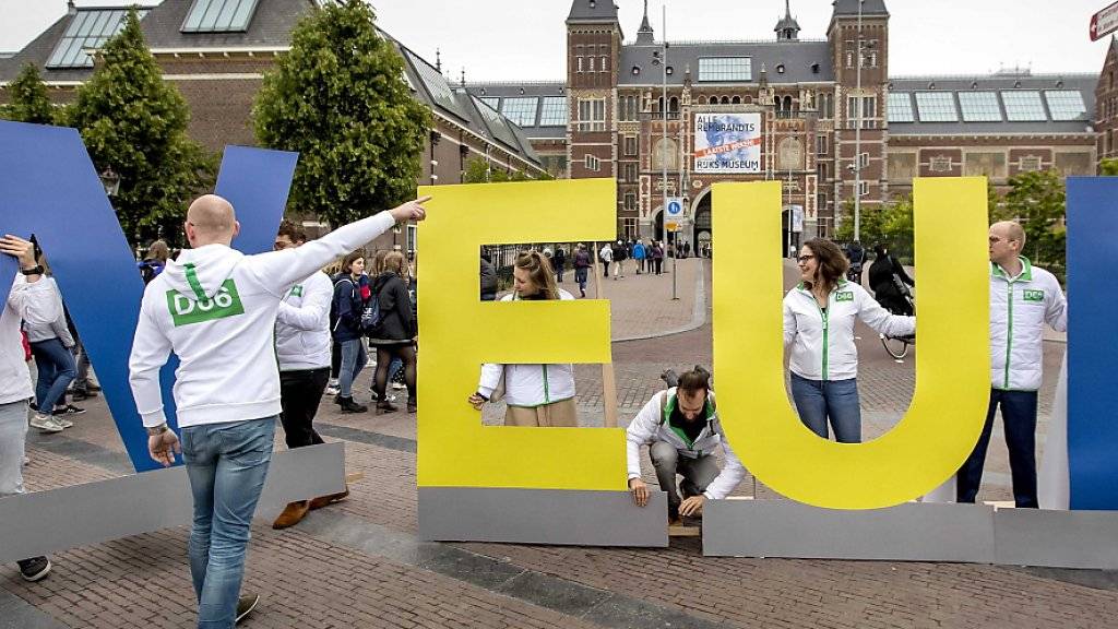 In den Niederlanden hat am Donnerstag die Europawahl begonnen.