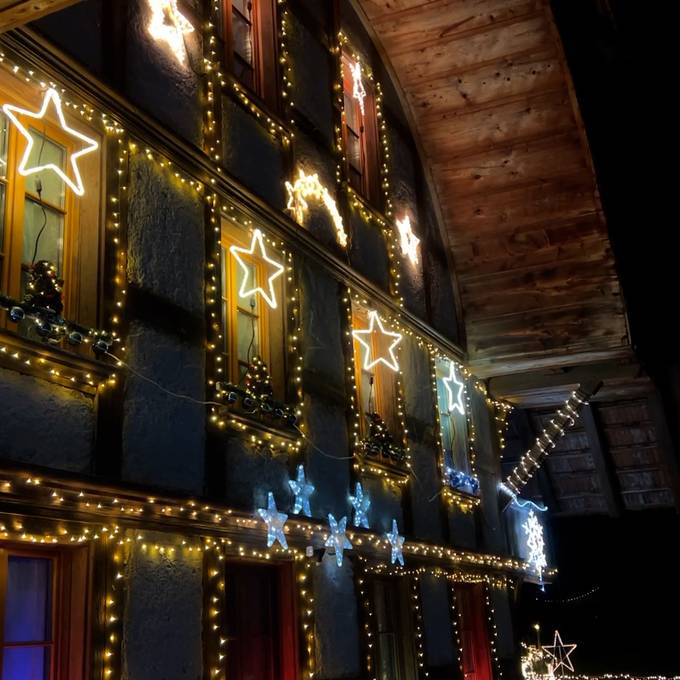 Das ist die schönste Weihnachtsbeleuchtung im Mittelland