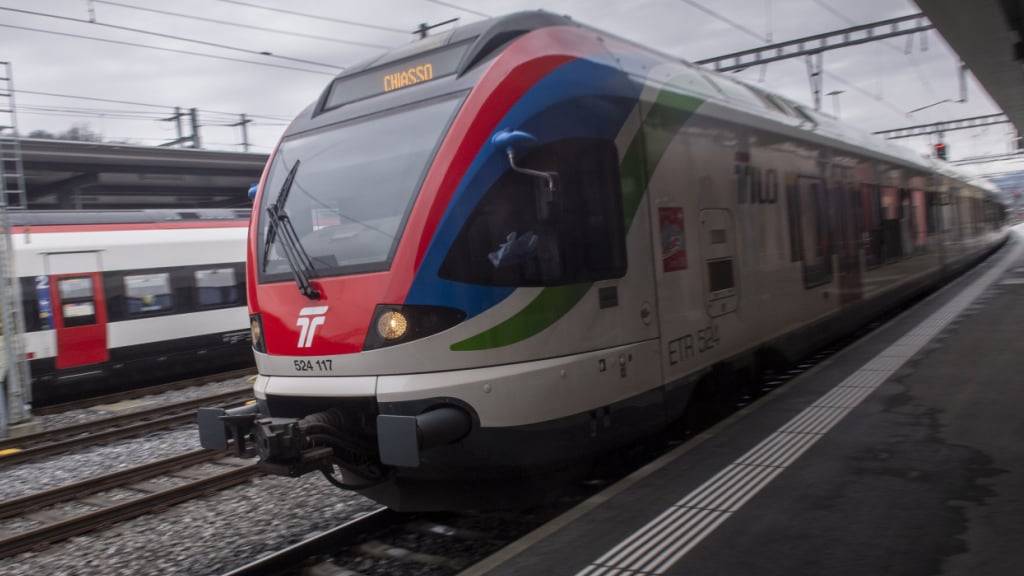 Im neuen SBB-Werk in Arbedo-Castione werden unter anderem künftig die TILO-Züge instandgehalten. (Archivbild)