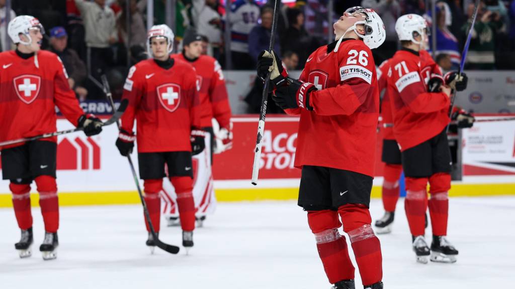 Den Schweizern bleibt nach der Viertelfinalniederlage gegen Tschechien nur die Enttäuschung
