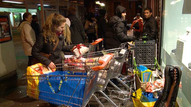 Weihnachten auf der Gasse