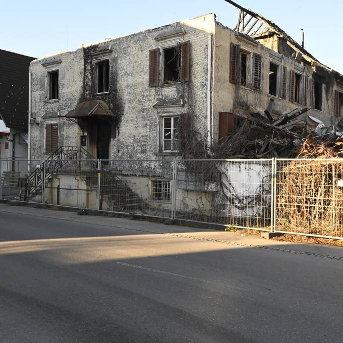 Aus dem abgebrannten Restaurant «Sonne» Oberriet wird ein Mehrfamilienhaus