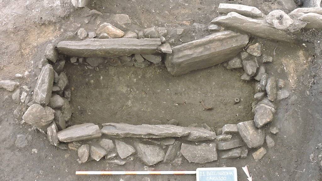Rund dreissig Gräber aus dem vierten Jahrhundert nach Christus wurden auf der Baustelle gefunden.