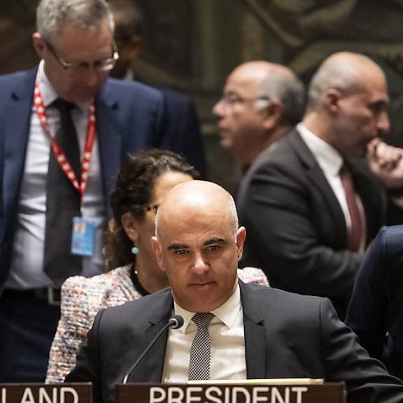 Schweiz zieht positive Bilanz ihres Vorsitzes im Sicherheitsrat