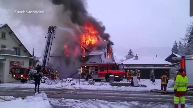 Vollbrand in Reinach AG