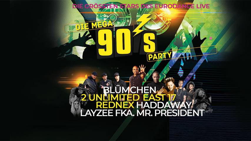 Die Mega 90's Party