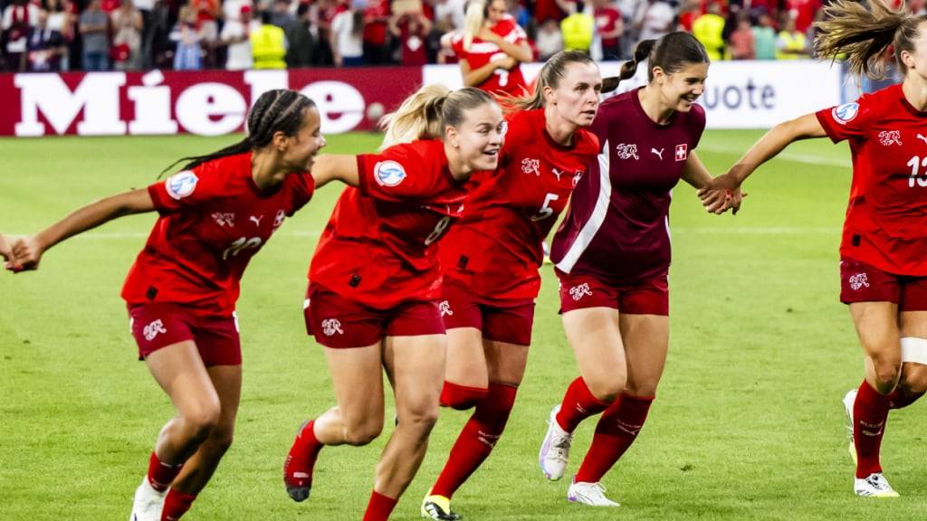 Das Erreichen der K.o.-Runde an der Heim-EM war für die Schweizer Fussballerinnen historisch