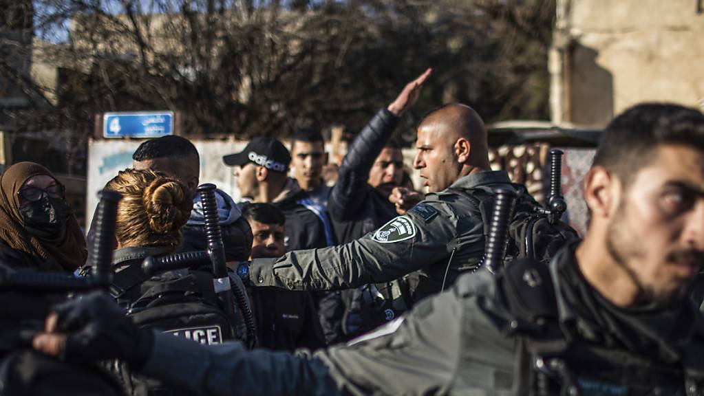 Israelische Sicherheitskräfte in Jerusalem (Archivfoto). Foto: Ilia Yefimovich/dpa