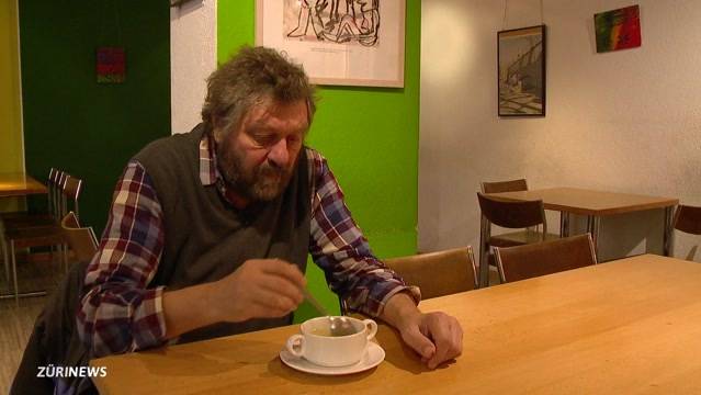 Suppe für Bedürftige im Niederdorf