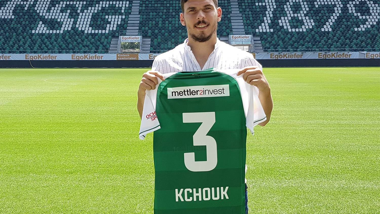 Slimen Kchouk wird beim FC St.Gallen die Nummer 3 tragen.