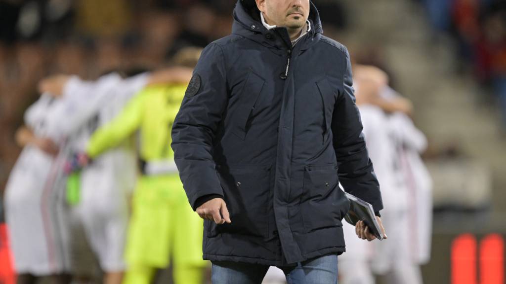 Aaraus Trainer Brunello Iacopetta kann mit seinem Team zufrieden sein