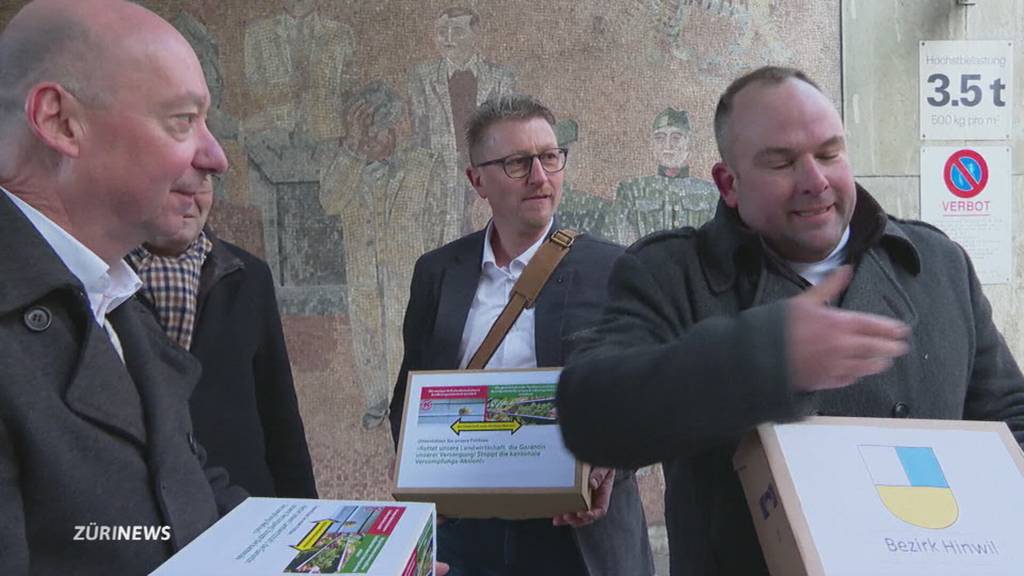 Über 6000 Unterschriften gegen Versumpfungs-Aktion des Kantons eingereicht