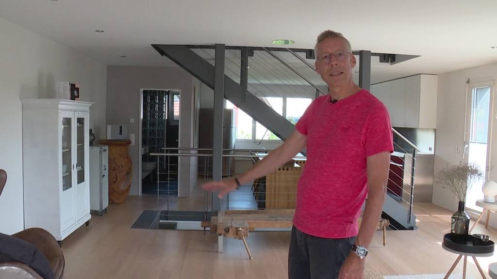 Martin zeigt seine «loftiges» Zuhause in Winterthur