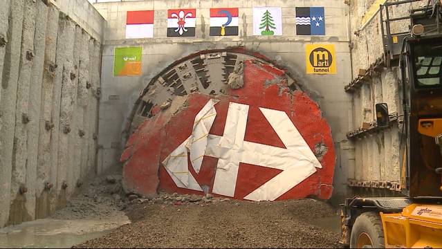 Durchstich Eppenbergtunnel