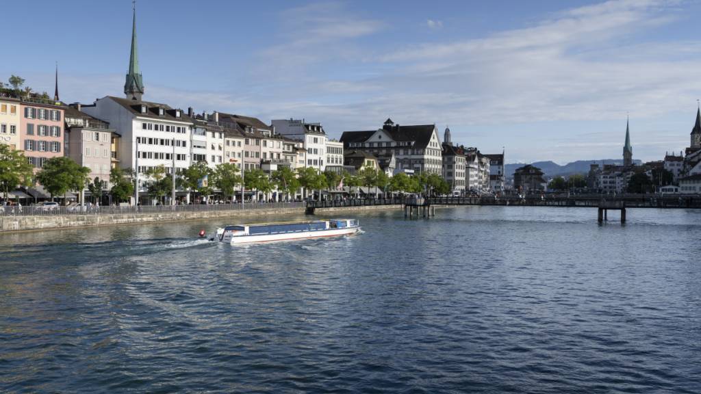 Die Limmatboot-Rundfahrt wurde am Mittwoch eingestellt. Der Wasserpegel ist zu tief. (Archivbild)