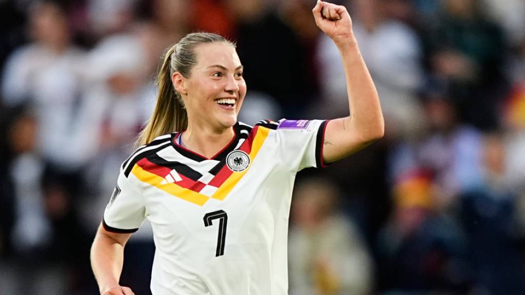 Erstes Länderspiel und gleich Torschützin: Marie Müller