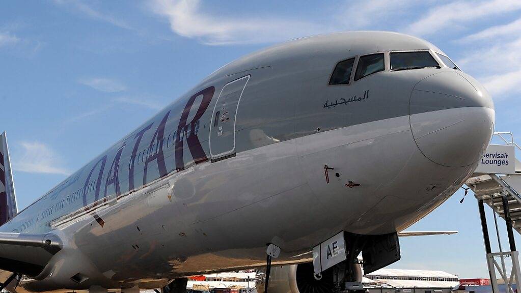 Qatar Airways hat mit dem US-Flugzeughersteller Boeing einen Milliardenbetrag für neue Maschinen des Typs 777 vereinbart. (Archivbild)