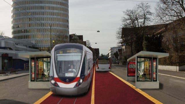 Ein Tram für die Stadt: Das könnte bis 2045 wahr werden