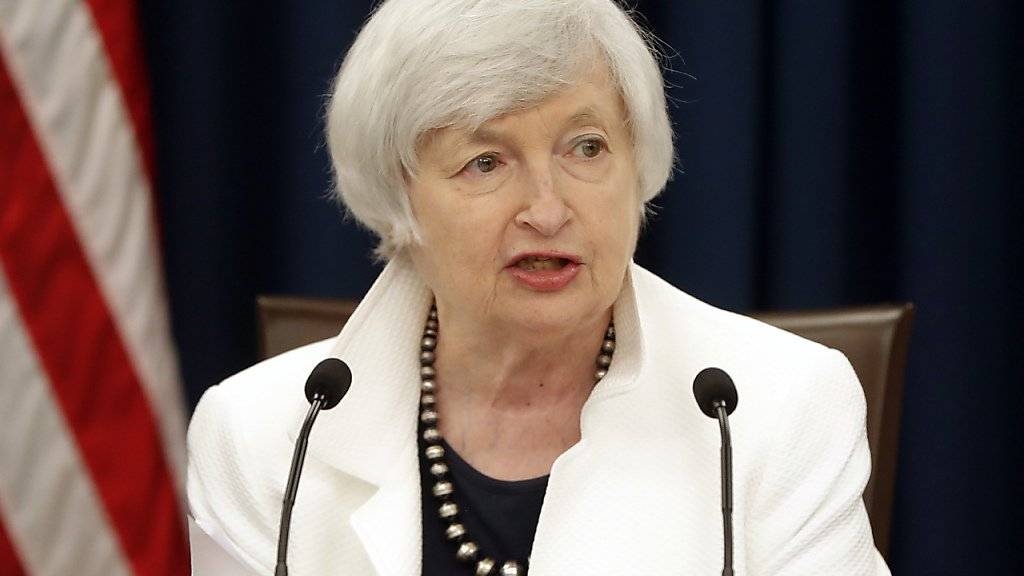 Die Erhöhung des Leitzinses dürfte die letzte grosse Entscheidung der abtretenden Fed-Chefin Janet Yellen gewesen sein. (Archiv)