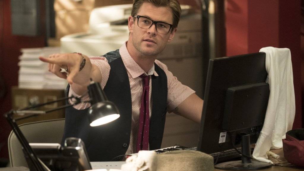 Chris Hemsworth - hier im «Ghostbusters»-Remake, das im Juli in die Kinos kommt - entschädigte einen ehrlichen Finder grosszügig. (Archivbild)