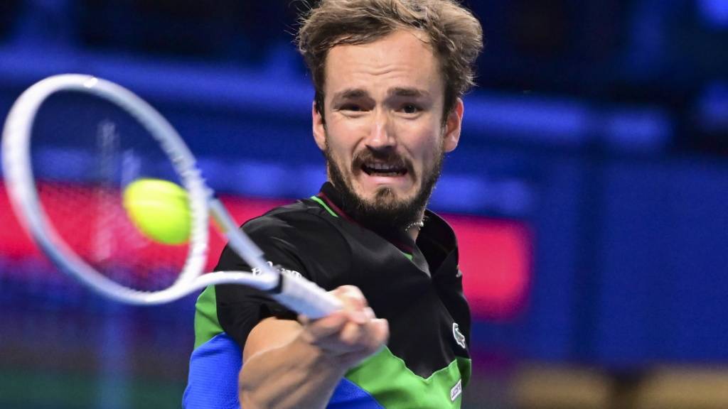 Noch am Sonntag spielte Daniil Medwedew in Wien den Final