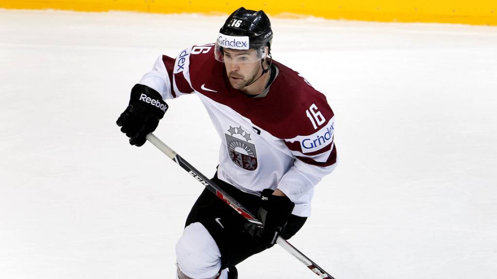 Kaspars Daugavins nahm mit Lettland bereits zehnmal an Weltmeisterschaften teil