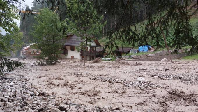 Heftige Unwetter sorgen in Südtirol für Schäden