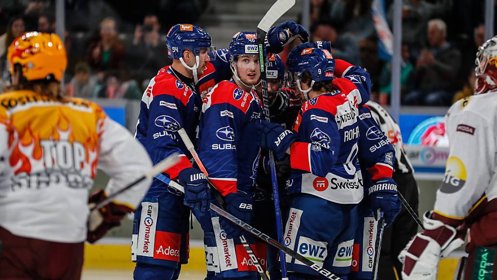 Ein gefreuter Sonntagnachmittag: Die ZSC Lions gewannen dank eines starken Schlussdrittels gegen den Meister Servette