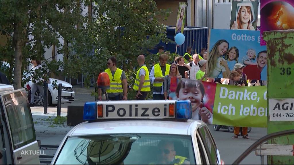 Gewalt am „Marsch fürs Läbe“ in Zürich