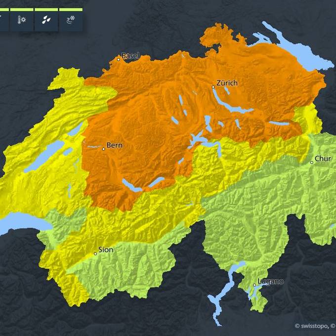 Es zieht der stärkste Sturm seit Jahresbeginn auf: Zentralschweiz besonders betroffen
