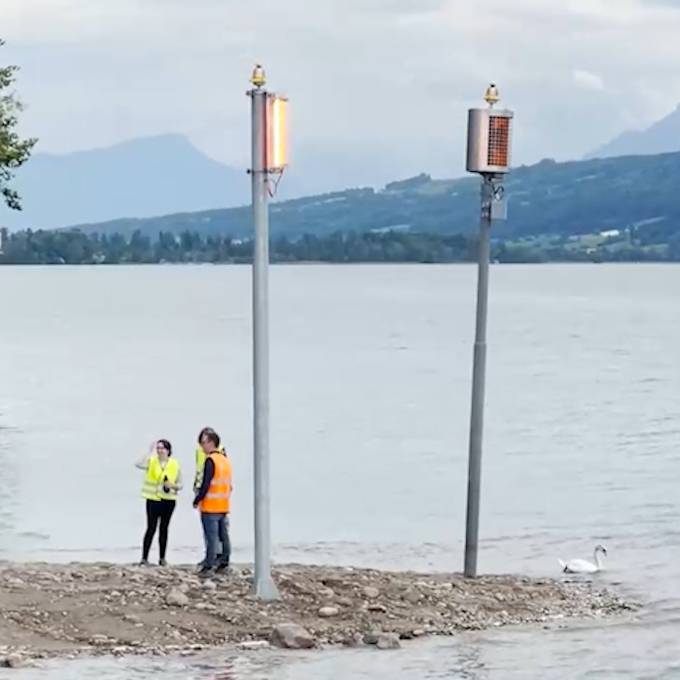 Hallwilersee: So schützt die neue Sturmwarnleuchte Bootsfahrende