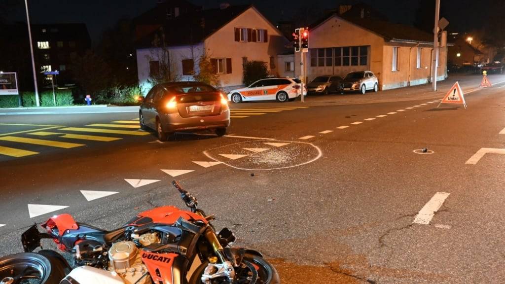 Töfffahrer bei Unfall in Gossau SG verletzt