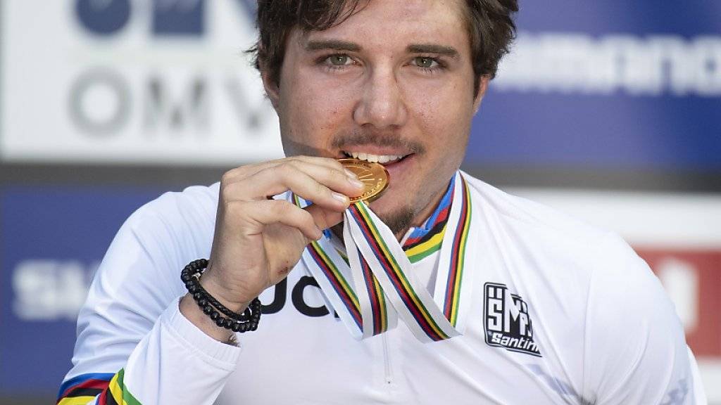 Marc Hirschi ist aktueller U23-Weltmeister und eine grosse Zukunftshoffnung im Schweizer Radsport