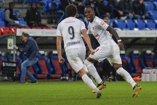 Der FC Basel gibt gegen Servette Genf ein 2:0 aus der Hand ...