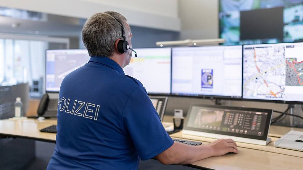 Einsatzzentrale der Kantonspolizei Thurgau. (Archivbild)