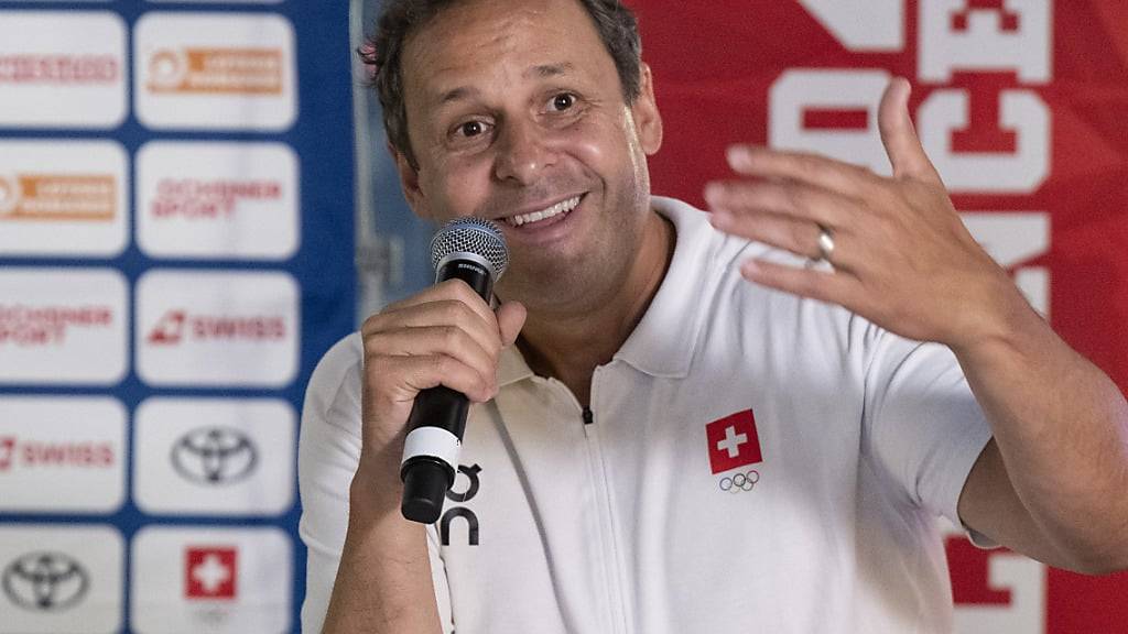 Mit viel Enthusiasmus vor den Olympischen Spielen im kommenden Jahr in Paris: Ralph Stöckli, Schweizer Missionschef und ehemaliger Olympia-Bronzemedaillengewinner im Curling