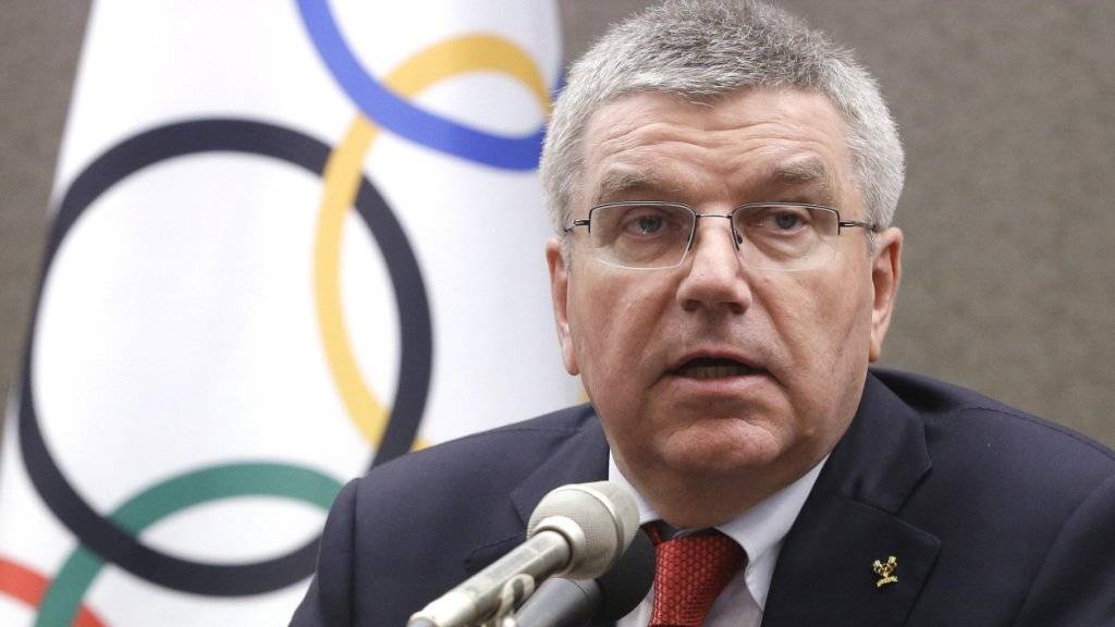 IOC-Präsident Thomas Bach und seine Kollegen schliessen die russische Delegation nicht von den Olympischen Spielen in Rio aus